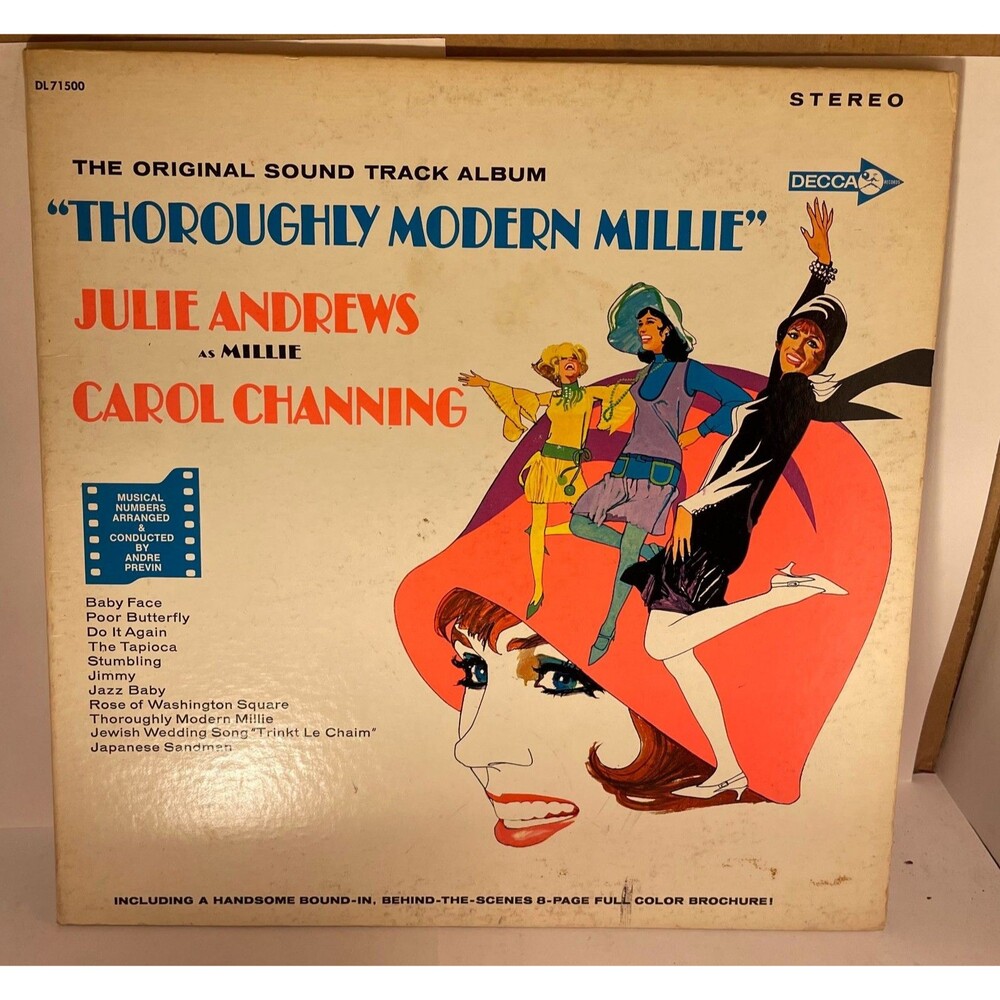 Andre Previn - THOROUGHLY MODERN MILLIE - 1967 LP Decca Records DL71500 VG+